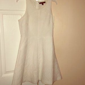 White Banana Republic cocktail dress
